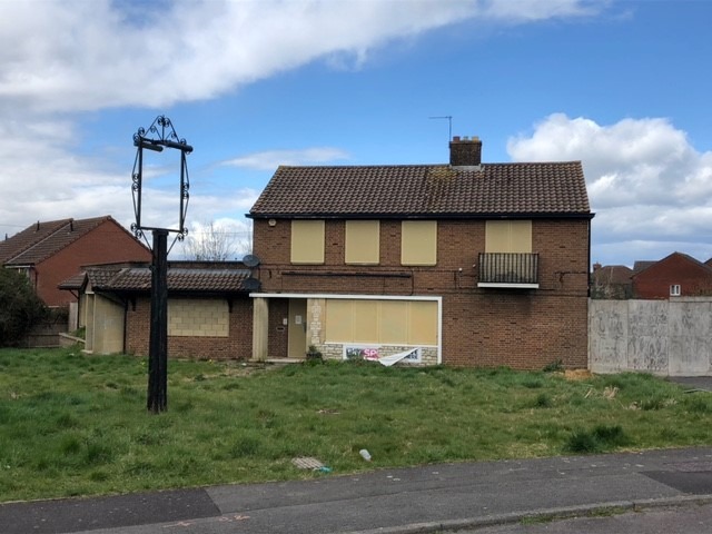 The John Bull pub in Trowbridge - Selwood Housing development site