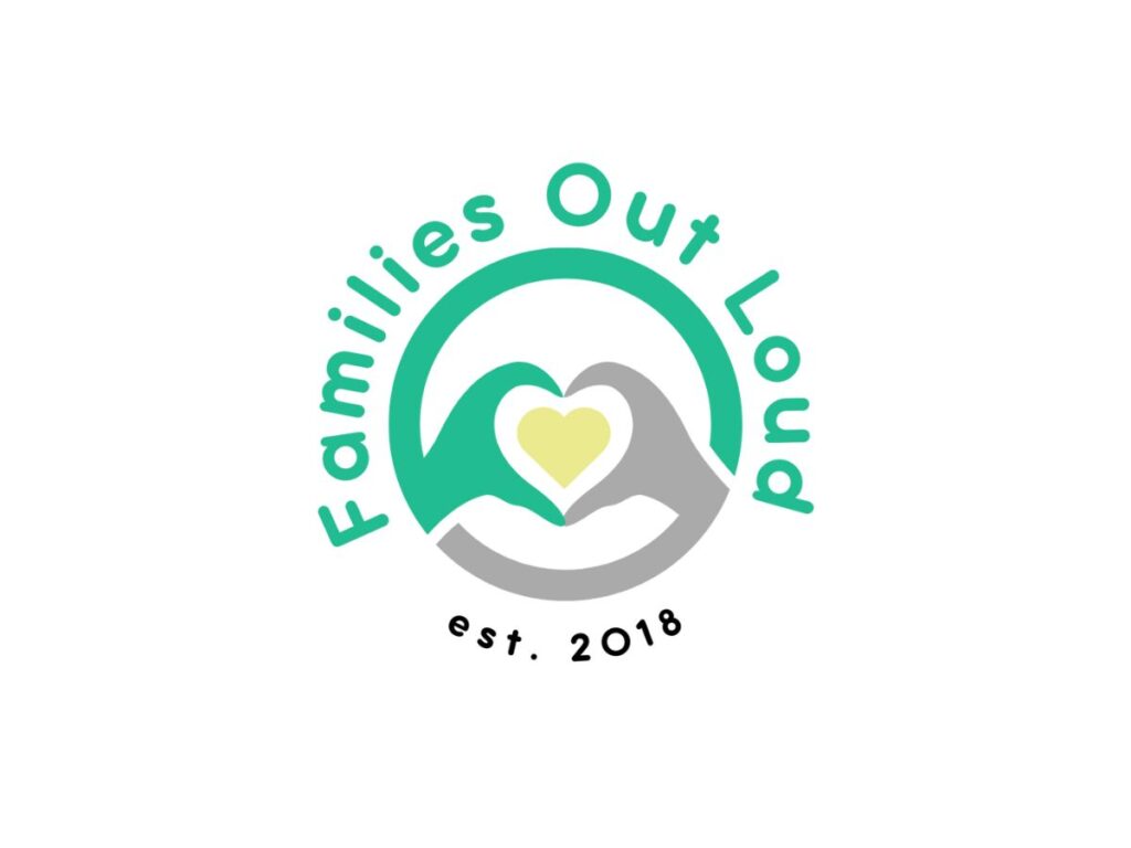 The logo of Families Out Loud, Selwood Housing's charity of the year 2024