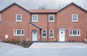 Terraced new build properties