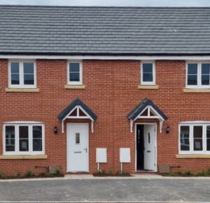 Two new build properties, one with a door open